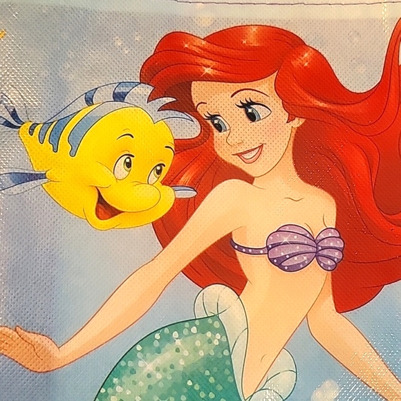 NEW Disney's Ariel, The Little Mermaid, Eco-friendly Reusable Tote Bag - Picture 3 of 17